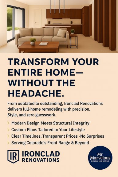Ironclad renovations are great at what they do but they needed Mr Marvel's digital marketing to help them with ads a new website and to get