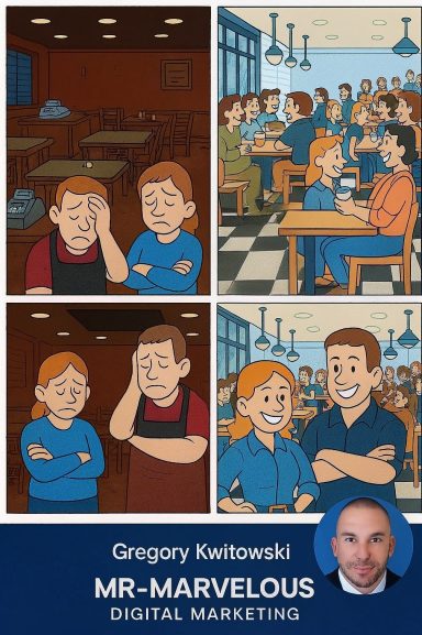 The young couple that just sent every dime they had on a restaurant diner It was a small town diner Mr Marvelous Digital marketing helped